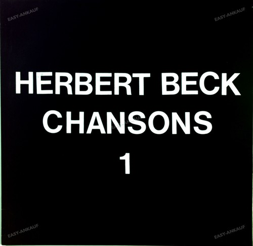 Herbert beck chansons 1 ger - chansons,