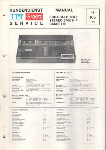 Itt schaub lorenz stereo - schaub-lorenz,