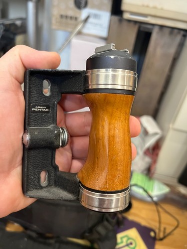 Wooden pentax grip - wooden,