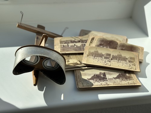 Stereo betrachter stereoscope - stereo,