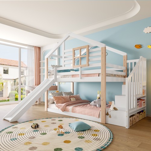 Kinderbett etagenbett mit - kinderbett,