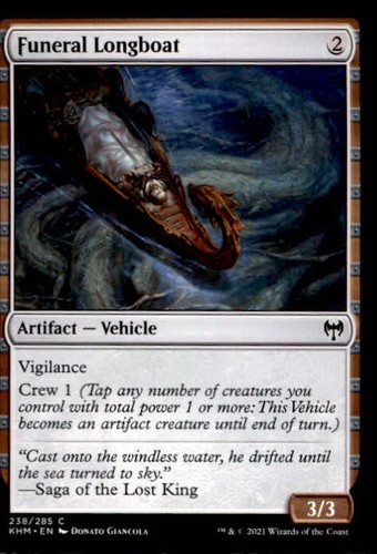 Mtg funeral longboat - #238, khm