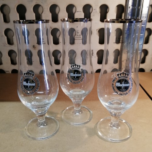 Warsteiner bierglas 4 l - 3x, 0,4