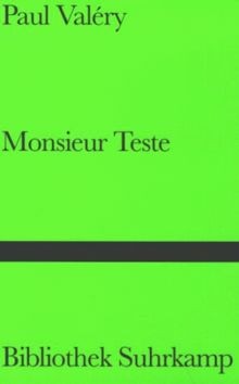 Monsieur teste von valery - monsieur,