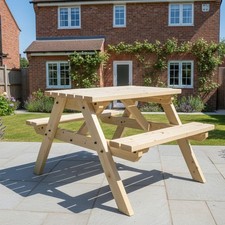 Picknicktisch gartenbank - picknicktisch,