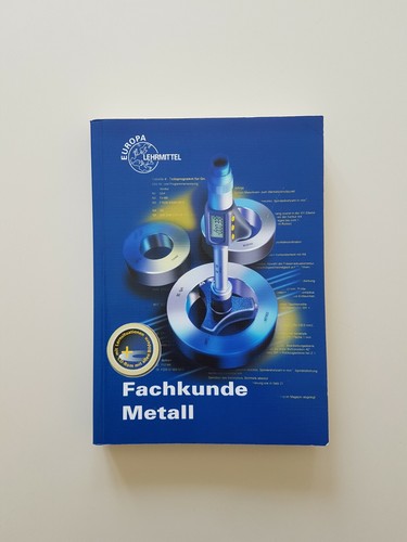 Fachkunde metall mit - fachkunde,