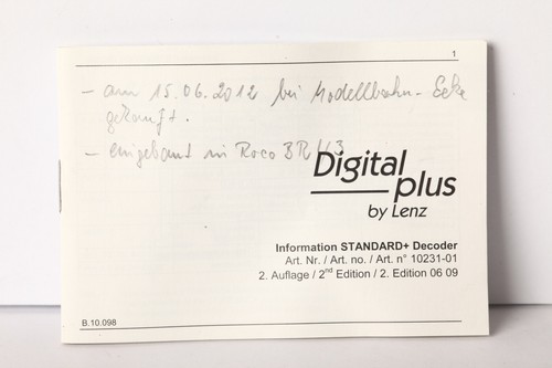 Lenz für märklin - lenz,