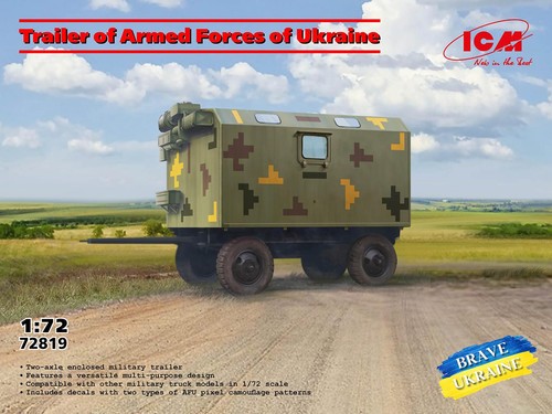 Icm 72819 militär anhänger - 72819,