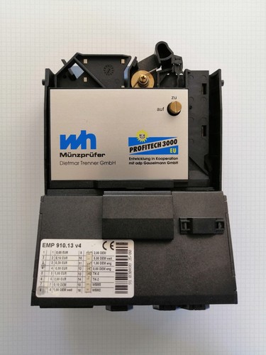 Euro münzprüfer emp 910 - münzprüfer, wh