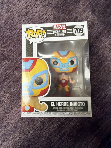 Funko pop marvel 709 - pop!, lucha