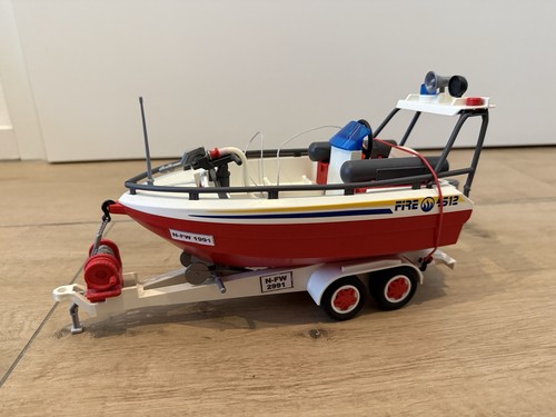 Playmobil fire feuerwehrboot - playmobil,