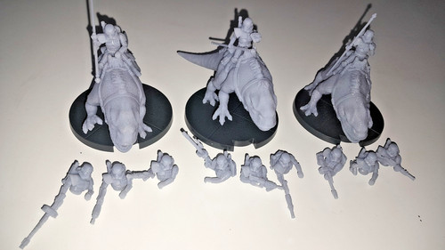 Dewback riders miniaturen - miniaturen, für