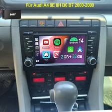 DAB+ Für Audi A4 S4 RS4 SEAT EXEO 7" Autoradio Carplay Android 14 RDS NAVI 2+32G