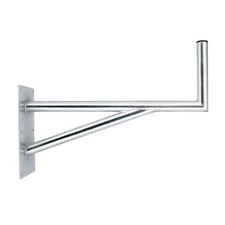 Wandhalter 80cm mit Stütze SAT Schüssel Doppelhalter Wandausleger Wand Halterung