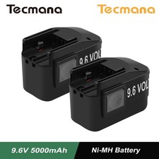 2X 9.6V 5000mAh Ni-MH Akku