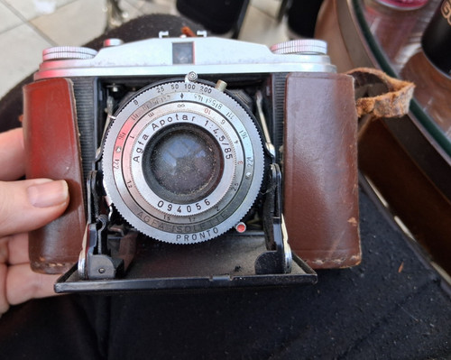 Antik vintage agfa isolette - vintage,