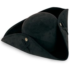 Dreispitz Pirat schwarz