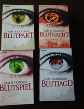 Kim Harrison Rachel Morgan Serie Band 1-4 Blutspur Blutspiel Blutjagd Blutpakt