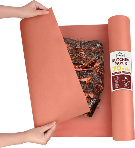 Pink butcher paper 45cm 10m - 45cm, x