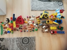 Lego Duplo Figuren Autos Sammlung (Fahrzeuge Tiere Piratenschiff 75+ Teile)