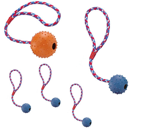 Nobby vollgummi ball - nobby, seil