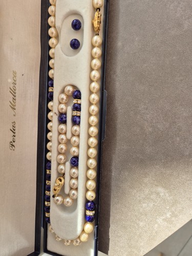 Mallorca perlenset vintage - perlenset,
