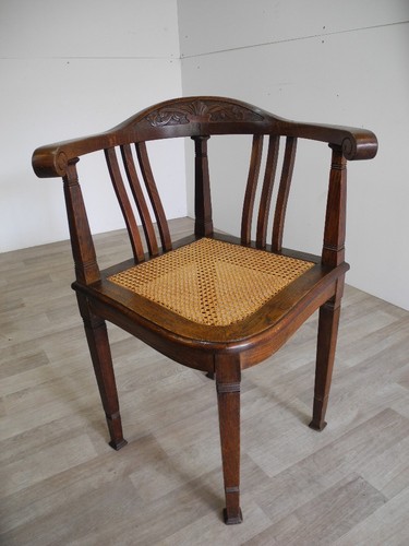 Jugendstil eckstuhl alte - jugendstil,