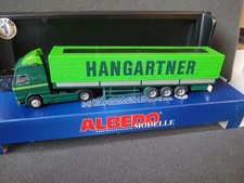Volvo  HANGARTNER KG Aarau Schweiz Pritsche Plane Sattel Albedo Modelle 1:87