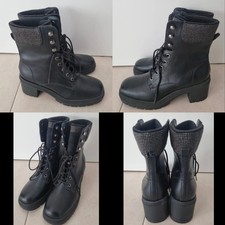 Gothic Punk Metal Biker Boots