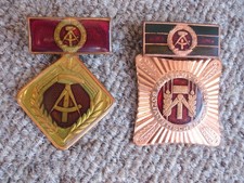 2x "Held der Arbeit" -