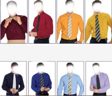 7 Hemden aus reiner Baumwolle