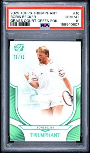 2025 topps triumphant - topps, tennis