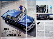 Oldtimer Markt 3526) Volvo P 121 Amazon mit 75PS Restaurierung - ein interessant