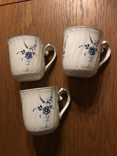 Villeroy Boch Alt Luxembourg 3 x Kaffeebecher Henkelbecher 260 ml