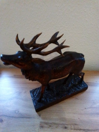 Hirsch aus holz - aus,