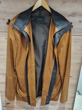 Herren Lederjacke Cognac Braun