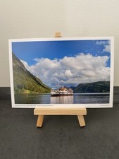 Postkarte Dampfschiff auf dem