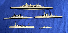 1:1250, 5x Modellschiffe, Fa. Navis, Schlachtschiffe, Kreuzer, Fregatte