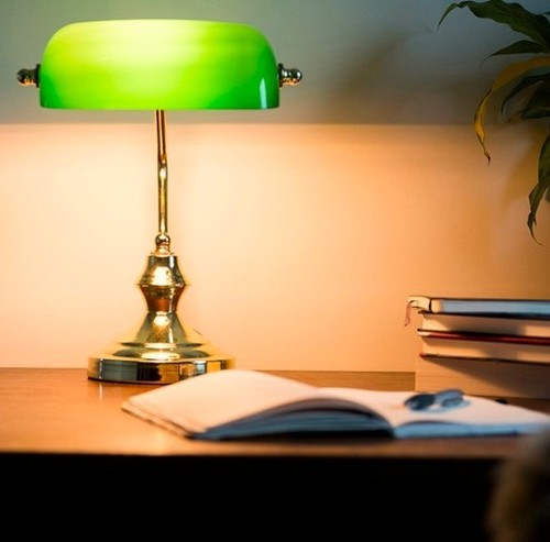Klassische banker notarlampe - banker-,