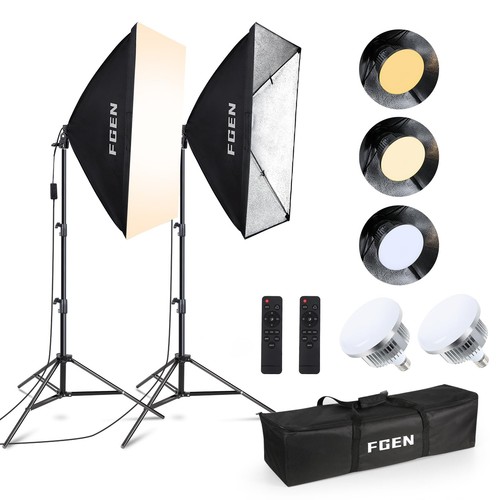 Softbox set fotostudio 85w x - set,
