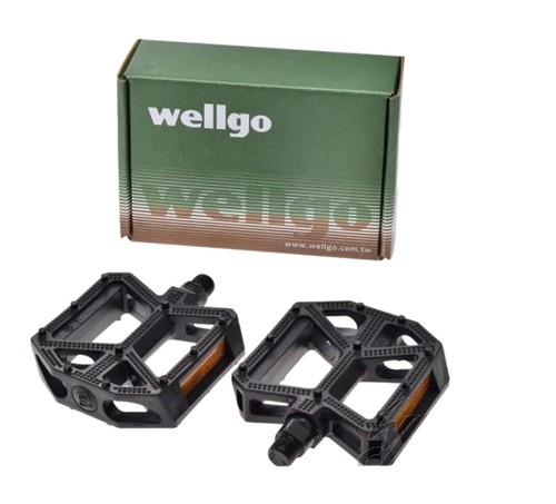 Fahrradpedal wellgo plast - fahrradpedal,