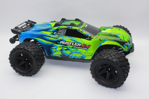 Traxxas 67464 grün rustler - -4,
