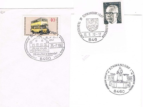 Deutschland sonderstempel - 3,