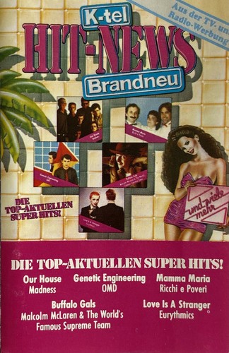 Musik kassette tel - k-tel, hit-news