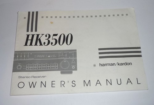 Harman kardon hk3500 - harman/kardon,