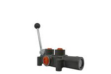 Holzspalterventil m. Kick Out 80l Handhebelventil 6/3 Wegeventil Hydraulikventil