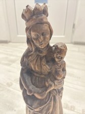 Holz Figur Linde geschnitzt