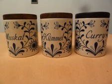 Wächtersbacher Keramik, 3 Vorratsdosen