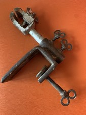 Feilkloben Handschraubstock Handfeilkloben Schraubzwinge Spannbacke DDR Werkzeug