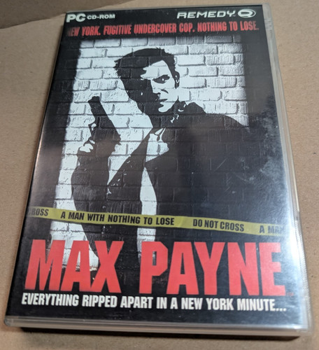 Max payne rom - pc, cd-rom
